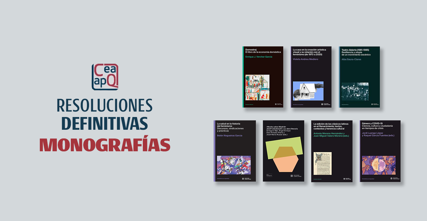 EDICIONES COMPLUTENSE, MONOGRAFÍAS DE CALIDAD